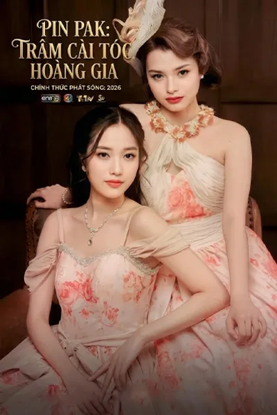 Pin Pak Trâm Cài Tóc Hoàng Gia